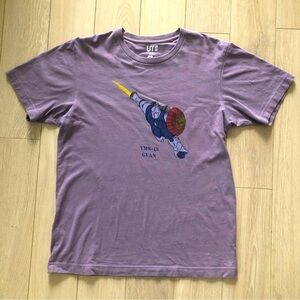 Uniqlo Purple Gundam YMS-15 GYAN T Shirt